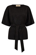Pie Bellevue Blouse | Black | Bluse fra Mos Mosh – nedsat