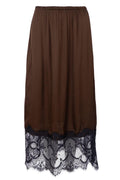 Isabella Skirt | Coffee | Nederdel fra Black Colour
