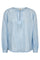 Simi Bluse | Chambray Blau W. Silber | Bluse von Freequent