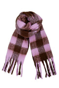 North Soft Winter Scarf | Rose/Mocca | Tørklæder fra Black Colour – nedsat