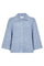 Grslulu Cardigan 207378 | Vista Blue Melange | Cardigan fra Freequent