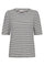 Eloisel Tee 206411 | Star Off-White W. Black | T-Shirt fra Freequent