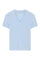 Ghana V-neck S/S t-shirt | Sea Breeze | T-Shirt fra Gustav