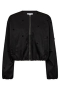 Clover Dot Ballonjacke 30347 | Schwarz | Jacke von Co'couture – nedsat