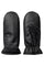 Barly Leather Mitten 39062 | Black | Handsker fra Co'couture