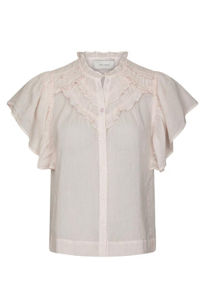 Vinsa S Voile Top | Light Pink | Bluse fra Neo Noir