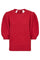 Coralie Bow Rib Knit 32135 | Flame | Strik fra Co'couture