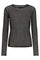 Mesh Ls Sparkle Tshirt | Black Silver Heart |  Liberté