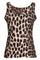Alma Turn Top | Big Lux Leo Fossil | Bluse fra Liberté