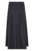 Luna Pocket Pleat Skirt 34222 | Mid Grey | Nederdel fra Co'couture – nedsat