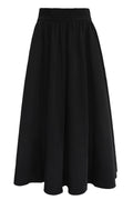Frede Long Skirt | Black | Skirt fra Liberté – nedsat