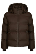 Fox C Pufferjacke | Dunkelbraun | Jacke von Neo Noir – nedsat