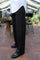 Henne Wide Pants | Black Diamond | Bukser fra Liberté