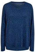 Lora Ls Blouse | Blå | Bluse fra French Laundry – nedsat
