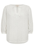 Diva Blouse 206187 | Star Off-White | Bluse fra Freequent – nedsat