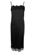 Evie Lace Strap Dress | Black | Kjole fra Black Colour – nedsat