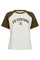 Edge Block Tee 33169 | OffWhite Military Olive | T-Shirt von Co'couture