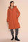 Nova Square Daunenmantel | Gebrannter Ocker | Jacke von Mos Mosh