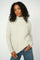 Thyra Highneck Knit | Hellgrau Melange | Strickmode von Mos Mosh
