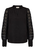 Essa Blouse 205567 | Black | Bluse fra Freequent – nedsat