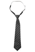 Nila Stripe Tie 39050 | Mid Grey | Slips fra Co'couture – nedsat