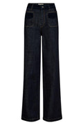 Colette Daw Jeans Long | Dark Blue | Jeans fra Mos Mosh – nedsat