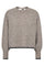 Coralie Bow LS Rib Knit 32157 | Walnut | Strik fra Co'couture