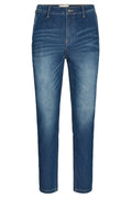 Jane Pant | Medium Blue Denim | Bukser fra Freequent – nedsat