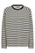 Lidy O-LS Sweatshirt | Maritimes Blau | Bluse von Mos Mosh