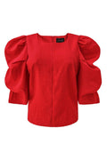 Winnie Blouse | Red | Bluse fra Liberté – nedsat
