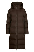 Viviana C Pufferjacke | Dunkelbraun | Jacke von Neo Noir – nedsat