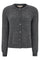 Allison O-Neck Cardigan Knit | Mittelgraues Mehl. | Strickjacke von Soft Rebels