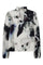 Silla Bluse 205212 | Schwarz mit Dusty Turquoise | Bluse von Freequent