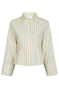 Rosa Uni Shirt | Sand | Bluse von Neo Noir – nedsat