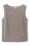 Viska Top 207173 | Desert Taupe W. Silver | Top fra Freequent – nedsat