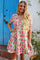 Ester Ss Dress | Multicolor Flower | Kleid von Liberté