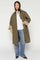 Riko Bora Trenchcoat | Olive Night | Jakke fra Mos Mosh