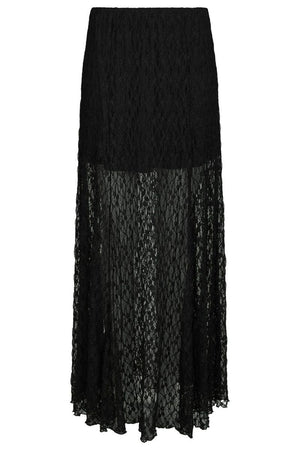 Mariya Lace Skirt | Black | Nederdel fra Neo Noir