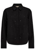 Rie Geri Shirt | Black | Skjorte fra Mos Mosh – nedsat