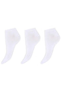 Sneaker socks bamboo 3pk | Hvid | Strømper fra Decoy