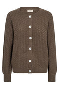 Jazz Cardigan 206456 | Morel Melange | Cardigan von Freequent – nedsat