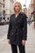 Sybil Short Trench Coat | Black