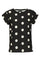 Alma U Tshirt | Black Big Dot | Tshirt fra Liberté