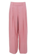 Davina Wideleg Pant | Rose | Bukser fra Black Colour – nedsat