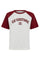 Edge Block Tee 33169 | OF Burgundy | T-Shirt fra Co'couture