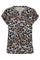 Viva Tee 205750 | Simply Taupe W. Black | T-Shirt von Freequent