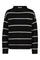 Hara Pullover 205193 | Black w. Star Off-white | Strik fra Freequent