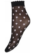 Hypethedetail Socken Herzen 20D | Dusty Rose | Socken von Hype the Detail