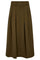 Anya Pleat Skirt 34178 | Military Olive | Nederdel fra Co'couture