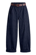 Cotton Pants | Navy | Bukser fra Atelier C – nedsat